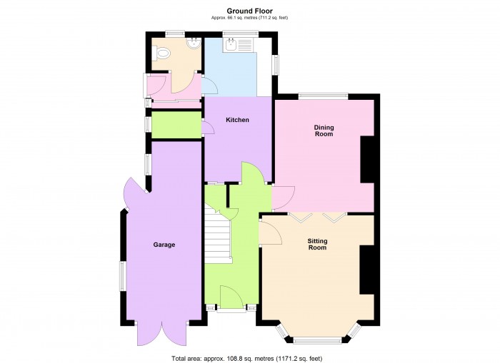 Floorplan for 4 Brymore Close, TA6