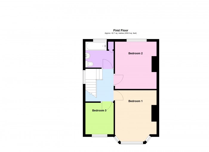 Floorplan for 4 Brymore Close, TA6