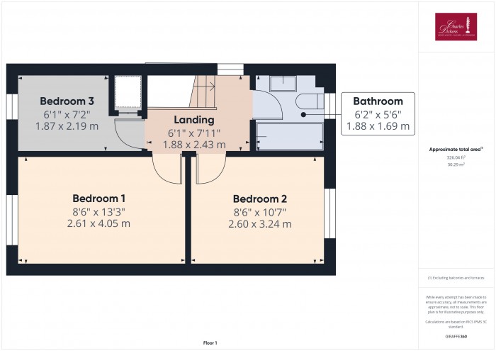 Floorplan for 6 Griffen Close, TA6