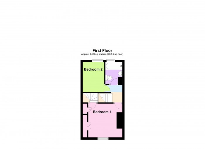 Floorplan for 46 Polden Street, TA6