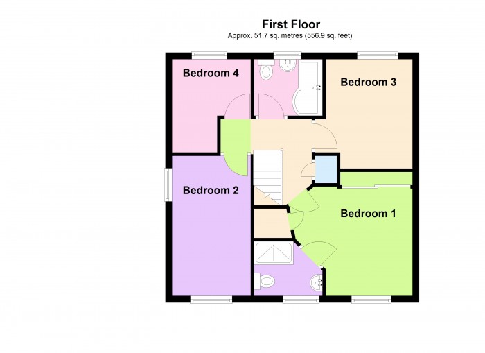 Floorplan for 5 Apricot Tree Close, TA6
