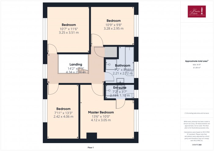 Floorplan for Colmans View, TA7