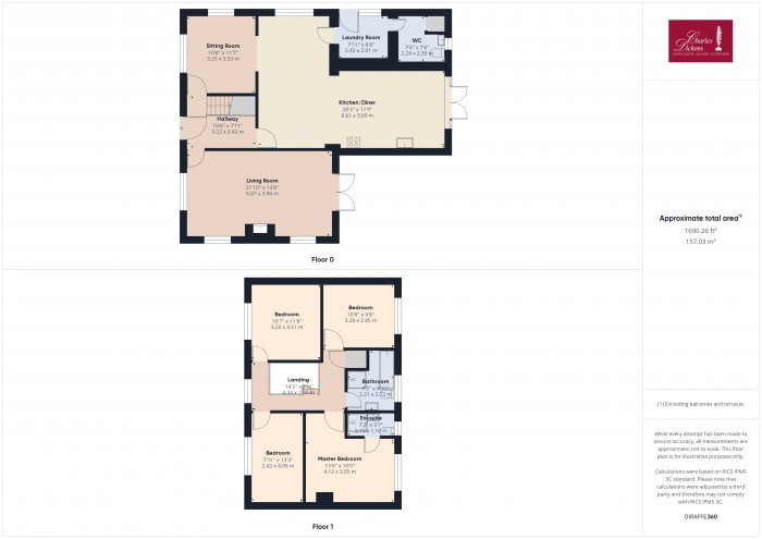 Floorplan for Colmans View, TA7
