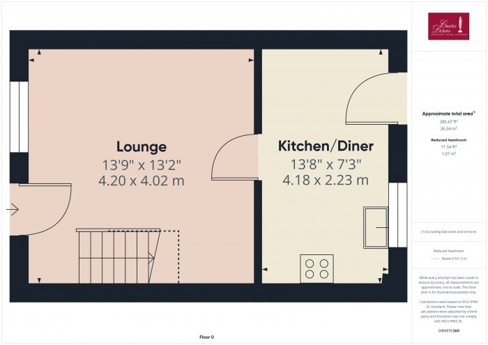 Floorplan for 4 Sully Close, TA6