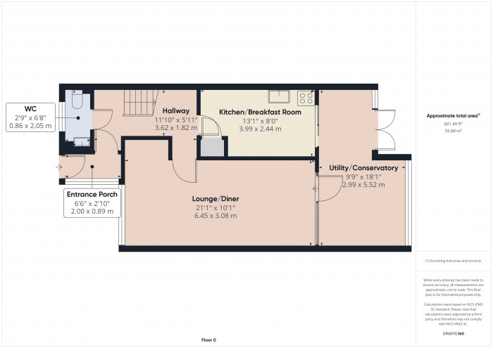 Floorplan for 13, TA6