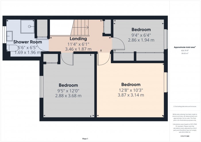 Floorplan for 13, TA6