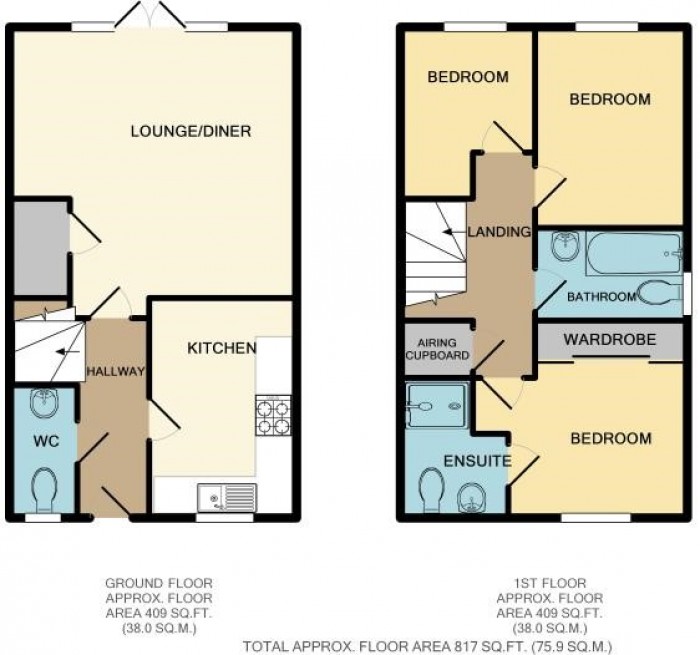 Floorplan for 43, TA6