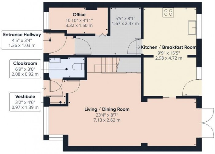 Floorplan for 7 Kilburn Drive, TA6