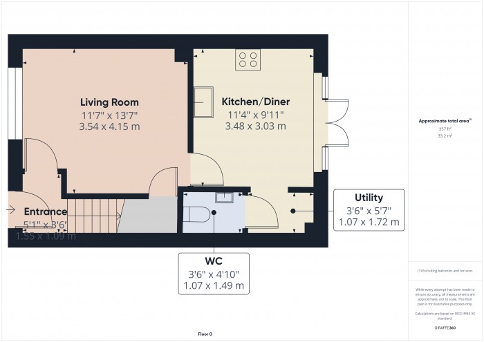 Floorplan for 10 Carnation Drive, TA5