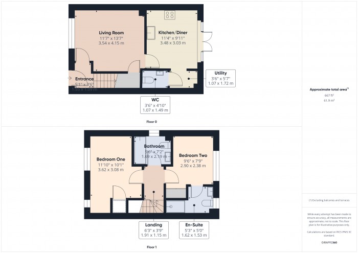 Floorplan for 10 Carnation Drive, TA5