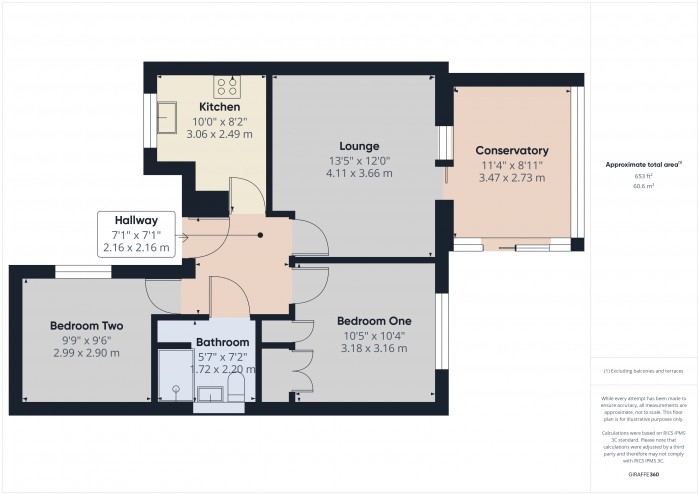 Floorplan for 33 Willow Court, TA6