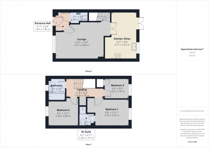 Floorplan for 53 Meadowlands Avenue, TA6