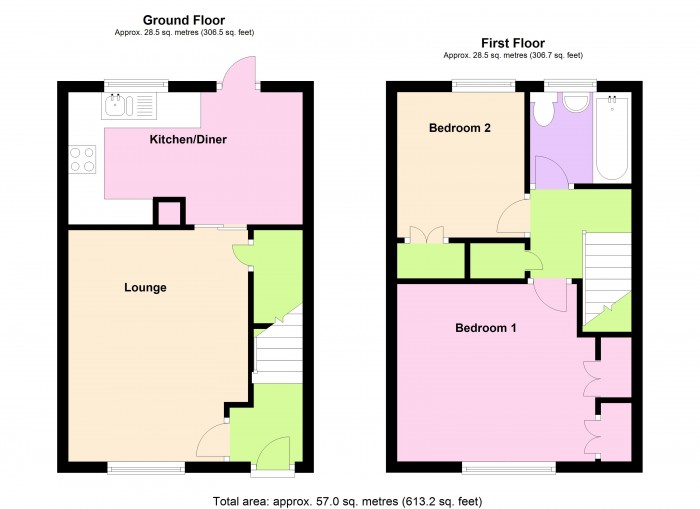 Floorplan for 10A Riverton Road, TA7