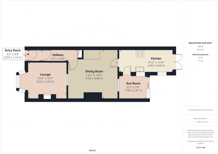 Floorplan for 46 Rhode Lane, TA6