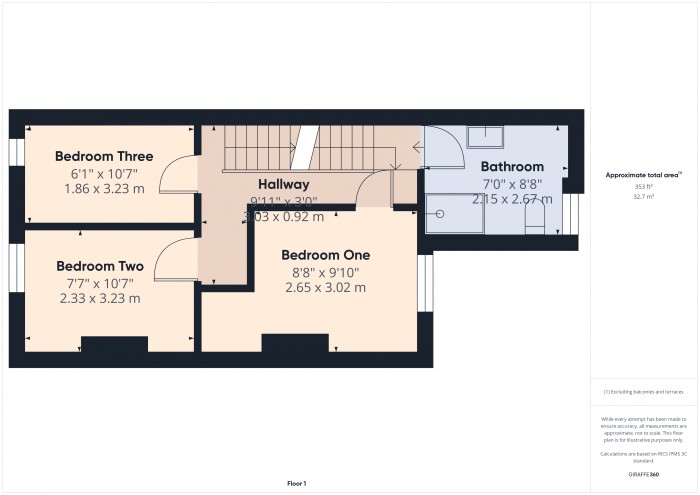 Floorplan for 46 Rhode Lane, TA6