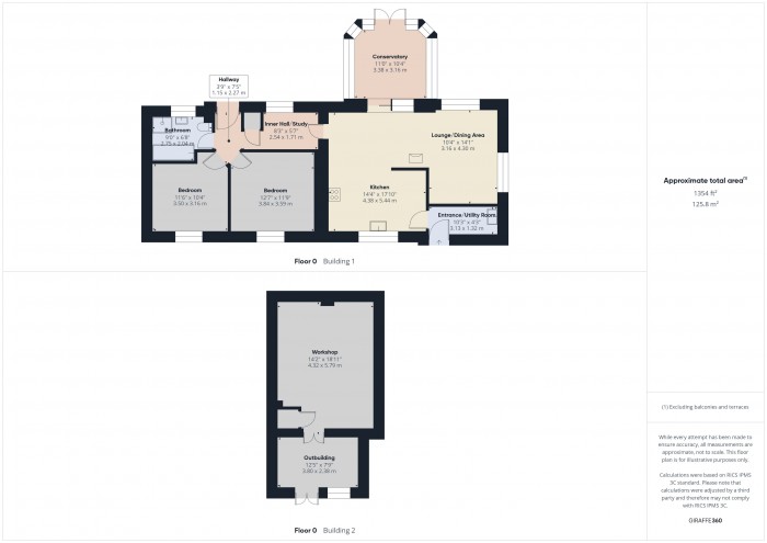 Floorplan for Old Coach House, TA7