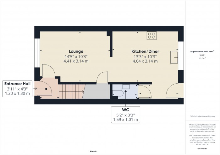 Floorplan for 9 Bilberry Lane, TA5