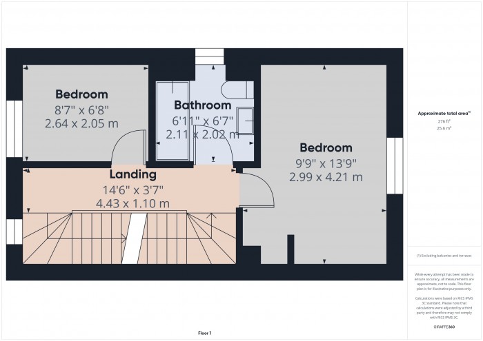 Floorplan for 9 Bilberry Lane, TA5