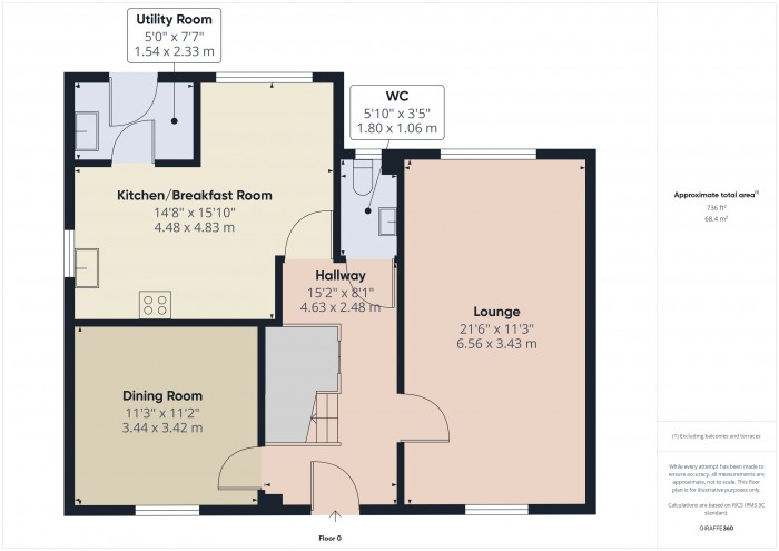 Floorplan for 2 Phoebe Walk, TA6