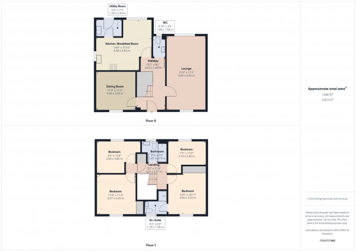 Floorplan for 2 Phoebe Walk, TA6