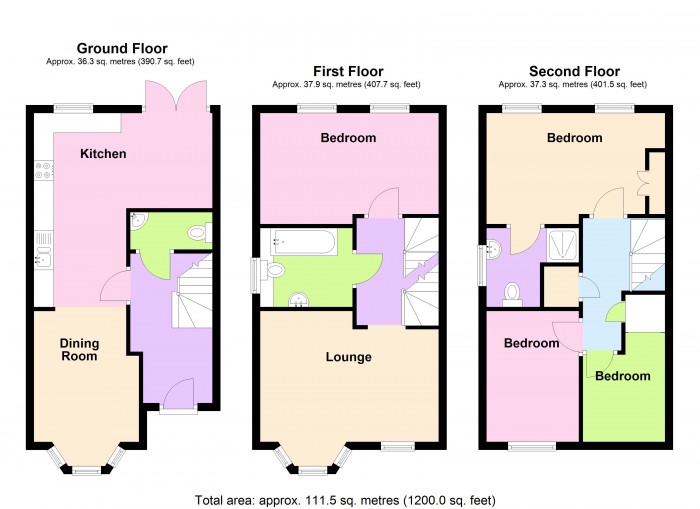 Floorplan for 38 Charolais Drive, TA6