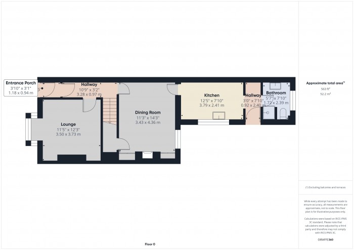 Floorplan for 68 Camden Road, TA6