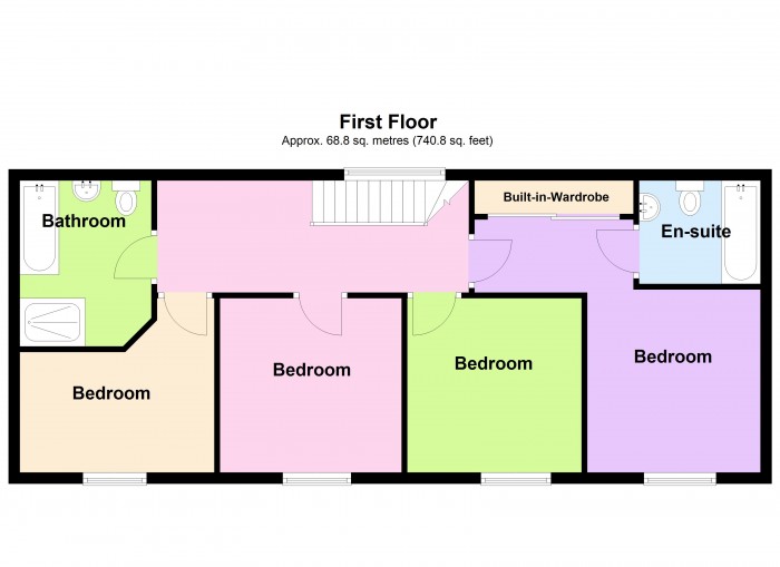 Floorplan for Northmoor Barn, TA7