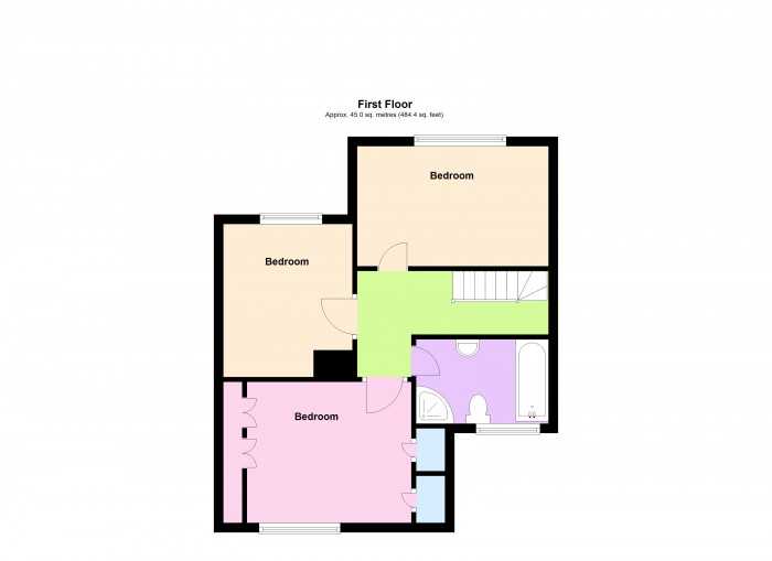 Floorplan for 25 Woodland Avenue, TA7
