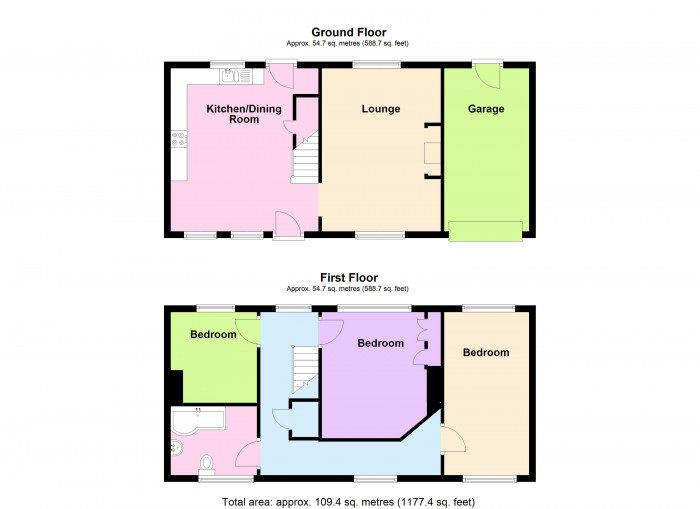 Floorplan for 276 Bath Road, TA7