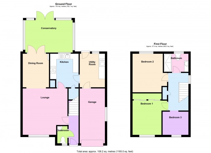 Floorplan for 11 Crestfield Avenue, TA6