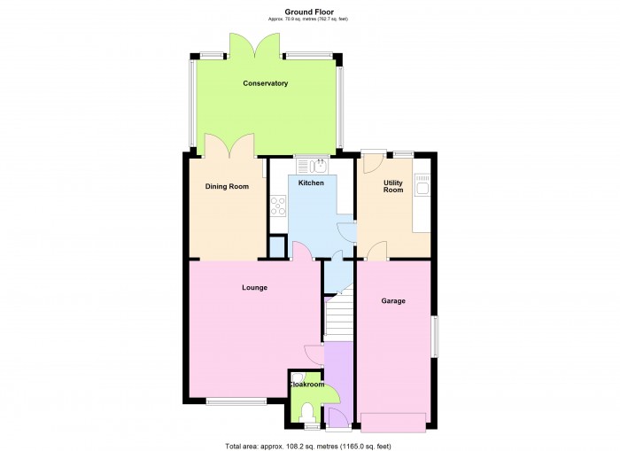Floorplan for 11 Crestfield Avenue, TA6