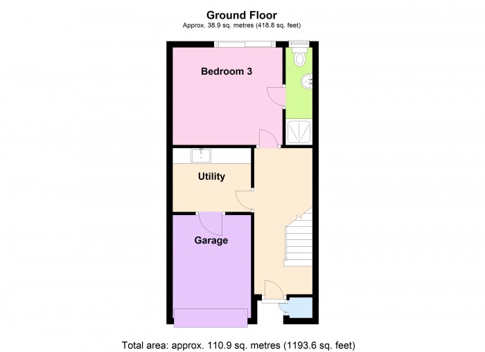 Floorplan for 2 Anson Way, TA6