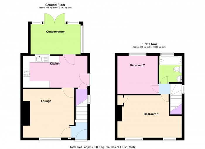 Floorplan for 63 Kidsbury Road, TA6