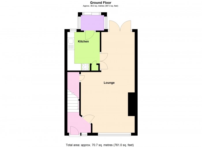 Floorplan for 17 Kimberley Terrace, TA6