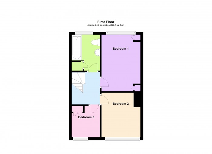 Floorplan for 17 Kimberley Terrace, TA6