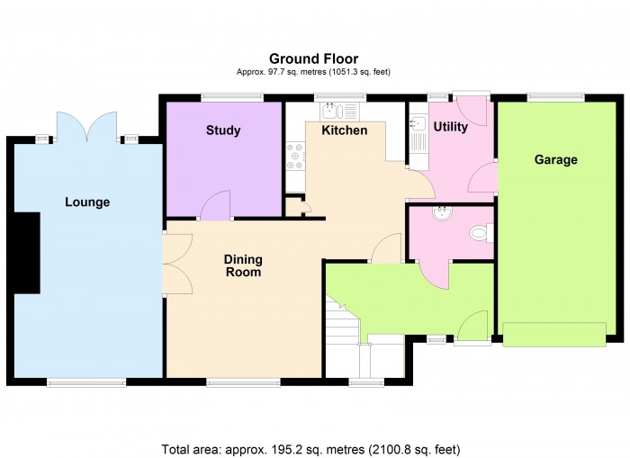 Floorplan for 8 Liney Road, TA7