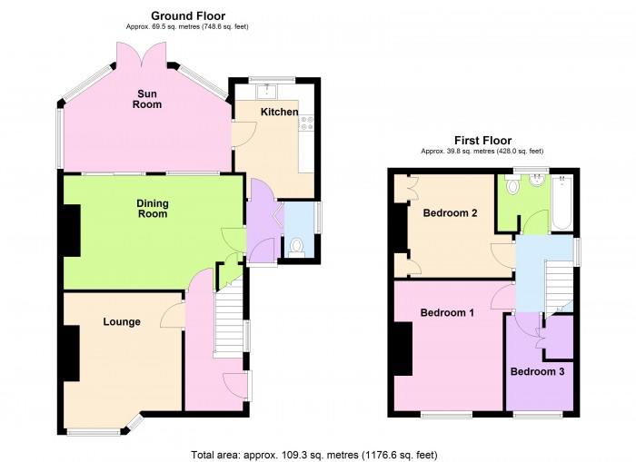 Floorplan for 30 Sunnymead, TA6