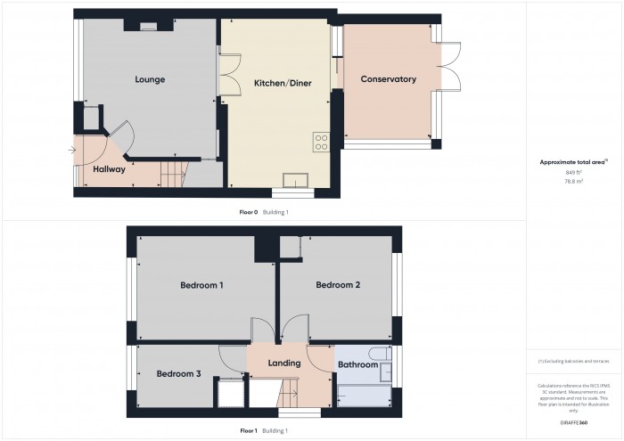 Floorplan for 42 Holford Road, TA6
