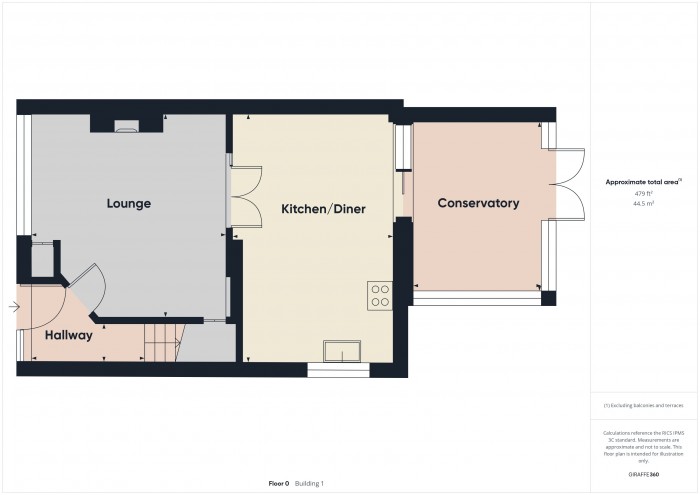 Floorplan for 42 Holford Road, TA6