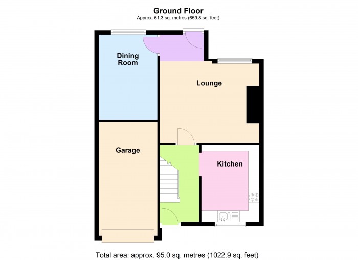 Floorplan for 12 Wrenmoor Close, TA6
