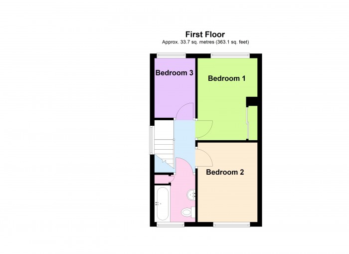 Floorplan for 12 Wrenmoor Close, TA6