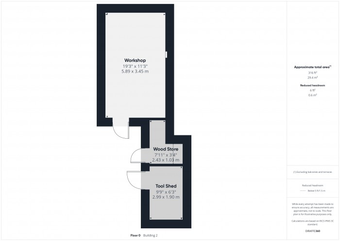 Floorplan for 28 Golf Links Road, TA8