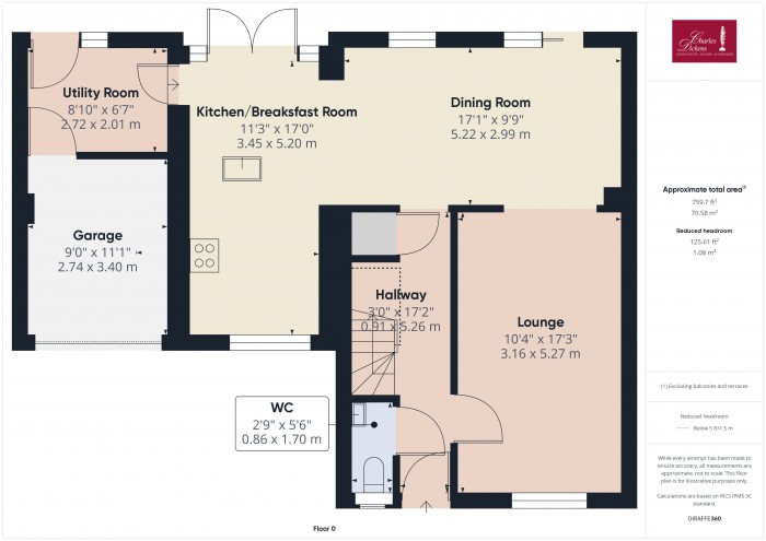Floorplan for 69 Meadowlands Avenue, TA6