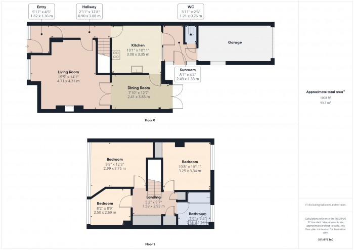 Floorplan for 38 Lonsdale Road, TA5