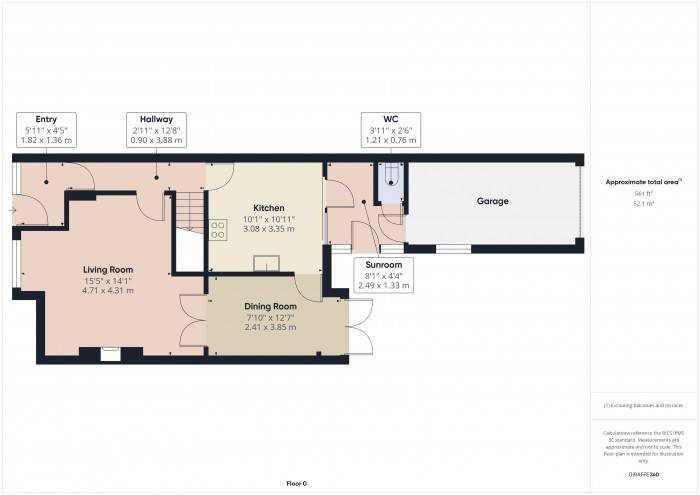 Floorplan for 38 Lonsdale Road, TA5