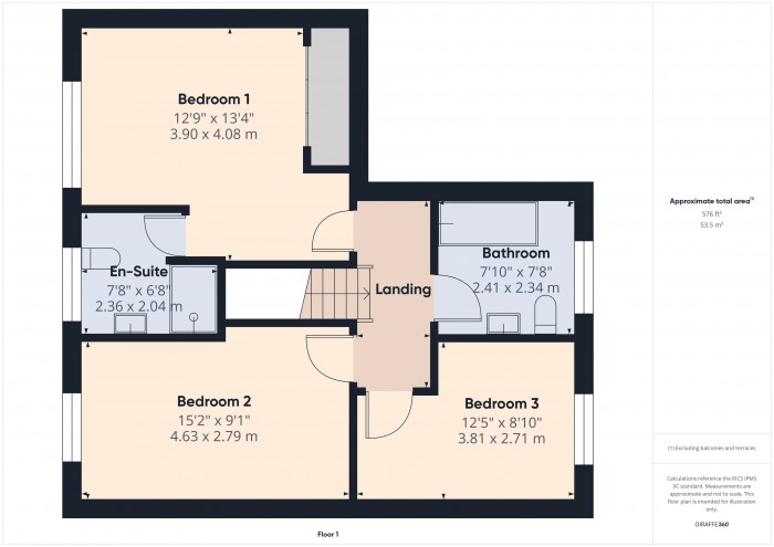Floorplan for 4 School Road, TA7
