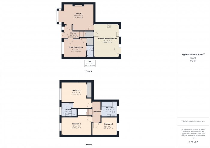 Floorplan for 4 School Road, TA7