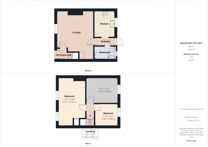 Floorplan for 199 Kendale Road, TA6