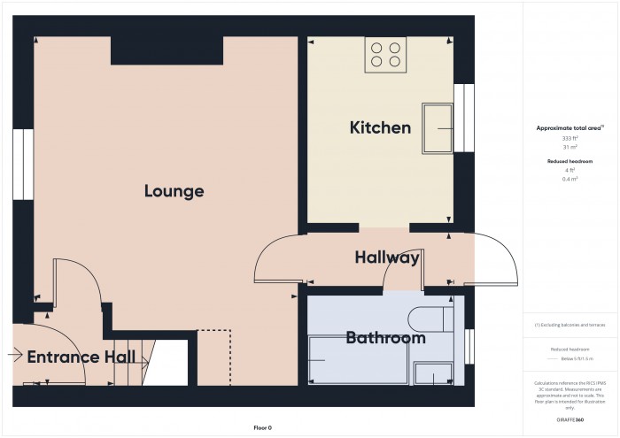 Floorplan for 199 Kendale Road, TA6