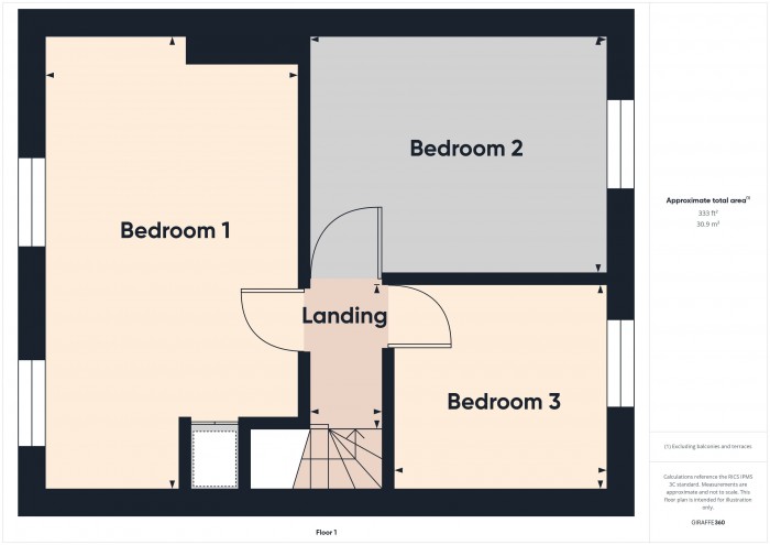 Floorplan for 199 Kendale Road, TA6